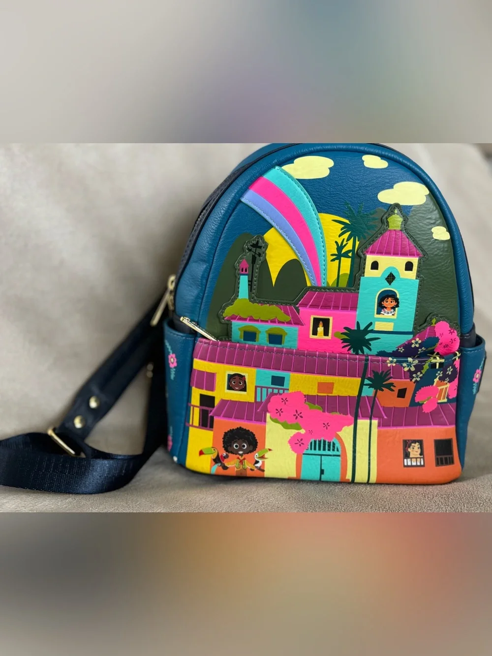 DISNEY/Parks ENCANTO Loungefly WMN/GRLS Mini Backpack Handbag -